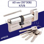Цилиндровый механизм Apecs SM-60 30х30В Кл-Верт Цилиндровый механизм Apecs SM-60 30х30В Кл-Верт