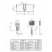 Цилиндровый механизм Apecs Premier XR-80 (35*45) NI (171105)